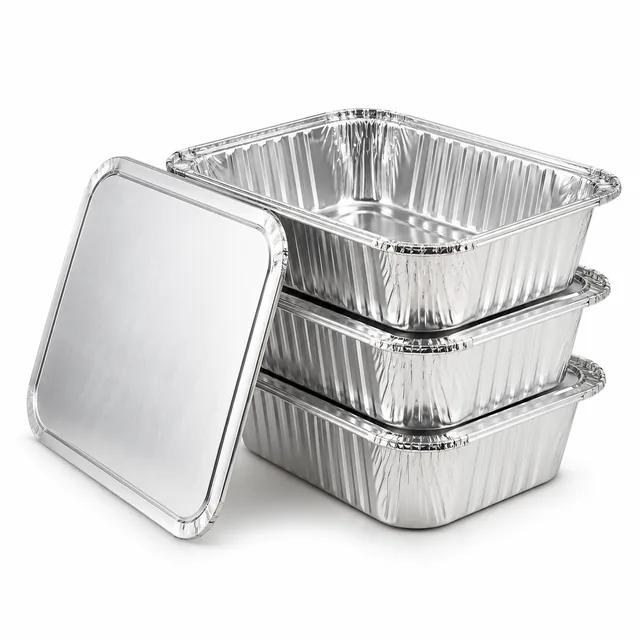 Aluminium containers